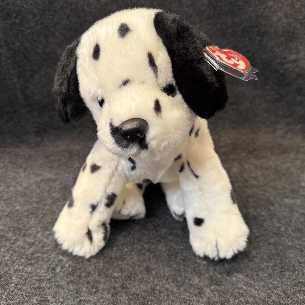 DOTTY BUDDY 1999 TY Beanie BUDDY Dog MWMT'S NEW